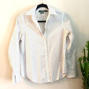Lauren Ralph Lauren polka dot dress shirt